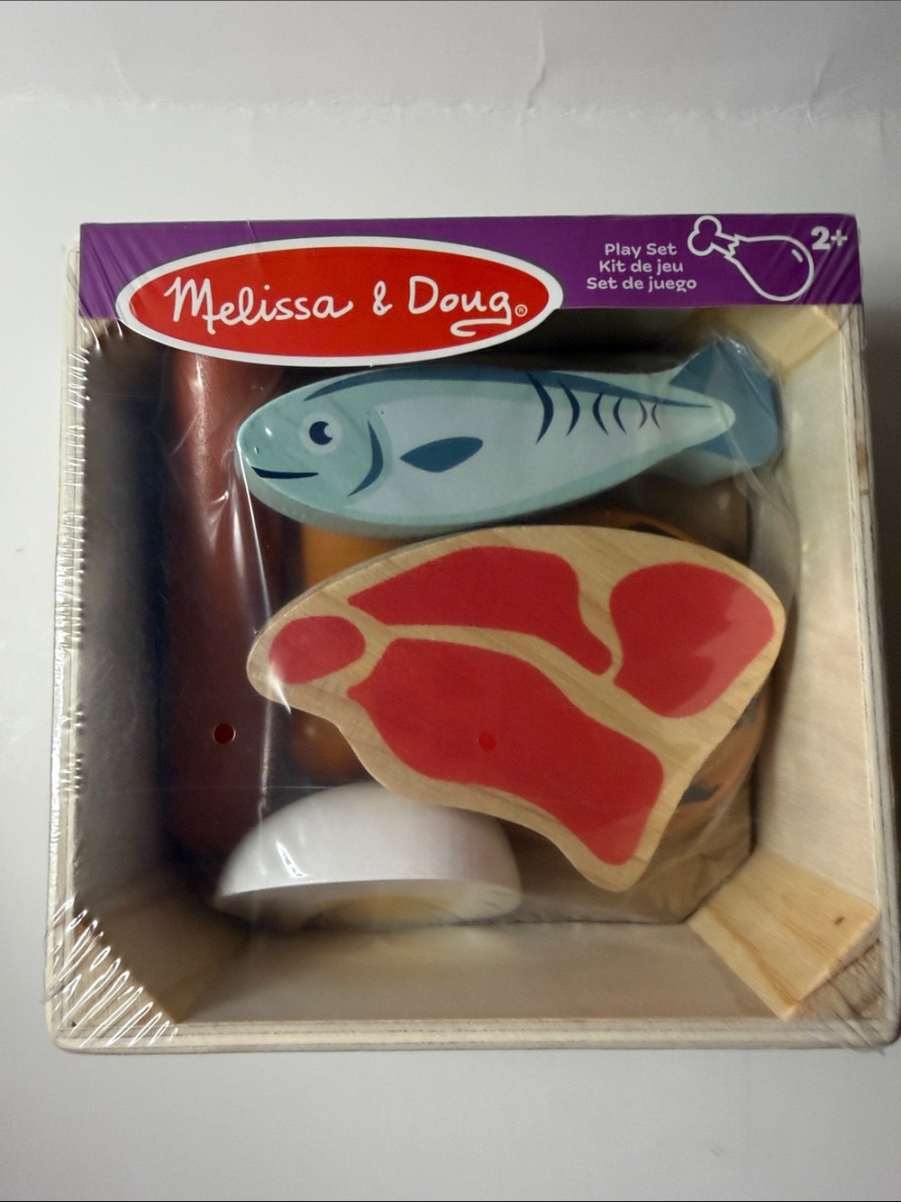 NWT Melissa & Doug Food Groups Play Set Protein